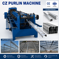Máquina Automática de Perfilado en Frío para Correas CZ, Equipo de Perfilado de Acero Galvanizado de Alta Precisión, Estructura de Acero Arquitectónica