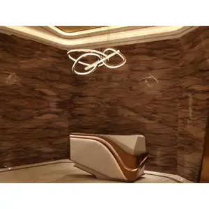 SH STONE Solution de projet en pierre naturelle de luxe Carreaux de marbre de sol Design mural Dalles de quartzite Colinas rouges polies - Product Image 1