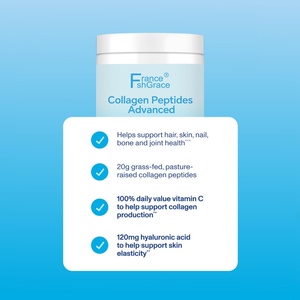 Compléments de collagène de haute qualité, enrichis en acide hyaluronique et vitamine C, 265 g de poudre de collagène - Product Image 4