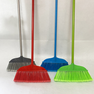 Vassouras De Limpeza Vente en gros Articles ménagers Balai en bois à long manche Balais <span class=keywords><strong>fantaisie</strong></span> avec manche Balai de balayage en plastique - Product Image 1