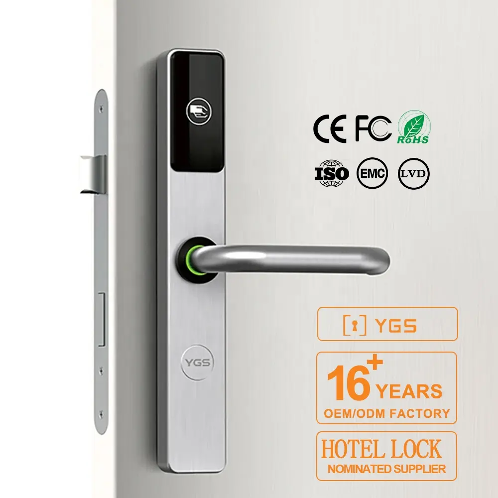 Wifi European Standard Schlösser Zylinder Ce Smart Security Digit Elektrische elektronische Griff tür Hotels chloss Guangdong Hardware