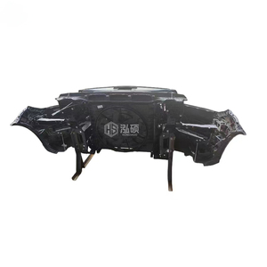 Conjunto de parachoques delantero Kit de cuerpo de cara delantera completo para Mercedes Benz <span class=keywords><strong>GLE</strong></span> W167 Conjunto de corte de nariz con faros LED - Product Image 5