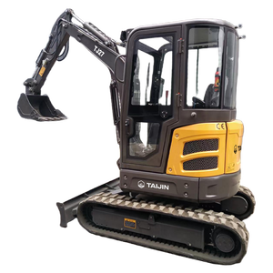 Mini-excavatrice 2,7 tonnes EPA Euro 5, moteur Kubota, excavatrice sur chenilles, utilisée en ferme, 1 tonne, 2 tonnes, 3 tonnes, mini-excavatrice pour la maison - Product Image 4