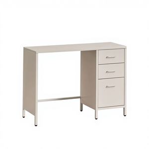 โต๊ะคอมพิวเตอร์เหล็ก <span class=keywords><strong>Predo</strong></span> OD-Lora08 พร้อมลิ้นชัก 3 ชั้น โต๊ะทำงานโลหะทันสมัย ประกอบง่าย พร้อมที่เก็บของ - Product Image 1