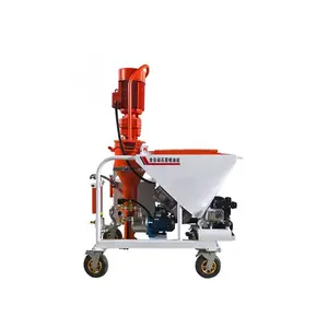 Tự Động Tường Di Động Xi Măng Thạch Cao Máy/Render Máy Với Chất Lượng Cao Động Cơ Diesel Thạch Cao