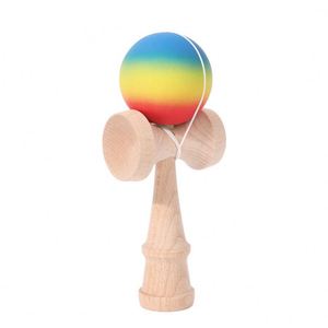 Kendama en bois personnalisé pour la compétition, activité de plein air pour enfants et adultes, jouet d'entraînement de la coordination œil-main - Product Image 1