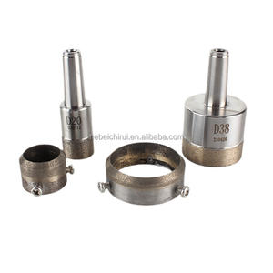 耐用热烧结硬质陶瓷金刚石芯钻头大理石玻璃砖孔锯 - Product Image 2