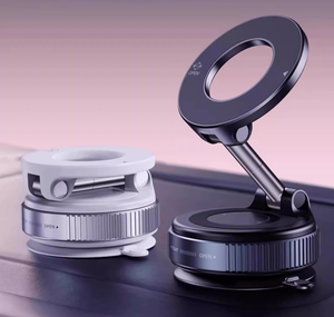 Soporte Magnético Flexible para Teléfono de Coche con Succión Manual, para Parabrisas/Cruseta, Instalación sin Pegamento, Compatible - Product Image 4