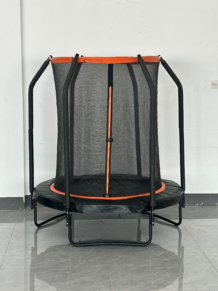CreateFun 55inch Wire Trampoline with Safety Net 140cm Trampoline for Kids and Adults