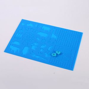 Tablette de dessin et de copie graphique en silicone, format 6+5, pour stylo d'impression 3D, cadeau de fête, vente en gros transfrontalière - Product Image 2
