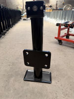 Nouveau 2000L Lève-remorque manuel à vis à métaux avec pieds stabilisateurs et supports d'outils