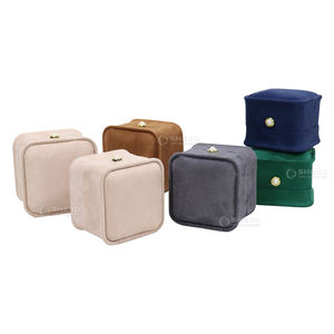 Cajas de Almacenamiento de Joyas de Terciopelo, Caja de Joyería para Collares y Colgantes, Estuche de Terciopelo, Caja de Exhibición para Pendientes - Product Image 2