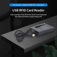 Lector de Tarjetas RF de Alto Rendimiento de 125kHz, Lector de Tarjetas de Identificación Wiegand de 26 Bits para Sistemas de Control de Acceso