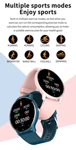 Mới nhất zl02d kỹ thuật số Vòng Smartwatch PK Hello xem nhịp tim ngủ reloj inteligente không thấm nước Android Vòng đeo tay thông minh đồng hồ thông minh - Product Image 4