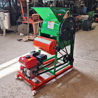 Machine électrique à décortiquer les cacahuètes, décortiqueuse d'arachides avec séparateur de coquilles pour usage agricole et domestique