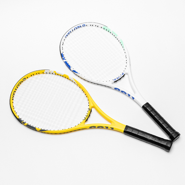 China Tennis Rackets Suppliers Custom Color 260g Weight 60lbs Full Carbon Fiber Professional Tennis Training Racket with Bag
