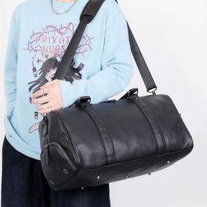 Bolsa de Fin de Semana de Cuero Vintage de Calidad, Personalizada y a la Moda, para Hombre, al por Mayor - Product Image 3