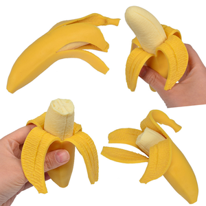 Offre Spéciale Jouets à Presser Banane, Jouets Squishy Anti-Stress en Forme de Fruit, Jouets Sensoriels Flocon de Neige - Product Image 3