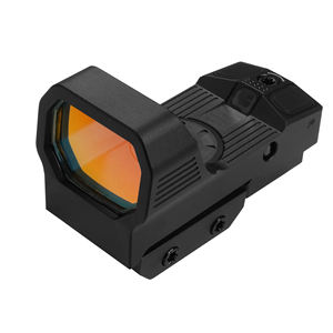 TYPHON 심플 포인트 싱글 창 전술 조정 가능한 오픈 반사 레드 닷 사이트 알루미늄 합금 3 레티클 옵션 방수 75 야드 - Product Image 3