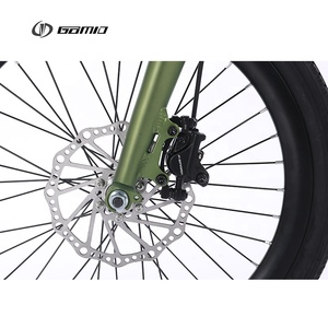 GOMID vélo de ville pliable personnalisé vélo pliable en alliage d'aluminium bisiklet frein à disque hydraulique bicicletas SHIMANO kit cycle de vitesse - Product Image 5