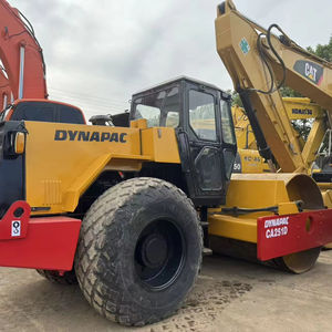 Rouleaux compacteurs d'occasion Dynapac CA251D de haute qualité, moteur diesel 75KW, boîte de vitesses, composants moteur, modèle 2018, tambour unique - Product Image 1