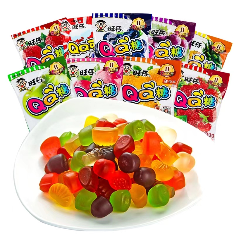 Оптовая продажа, конфеты 70 г * 60 wangzai QQ, конфеты с несколькими вкусами, конфеты из мастики