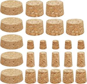 Vente en gros <span class=keywords><strong>Mini</strong></span> bouchons de vin coniques Bouchons de liège en bois de remplacement pour bouteilles de vin - Product Image 5
