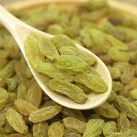 Vente en gros d'usine de raisins secs chinois naturels sans pépins, raisins verts sucrés
