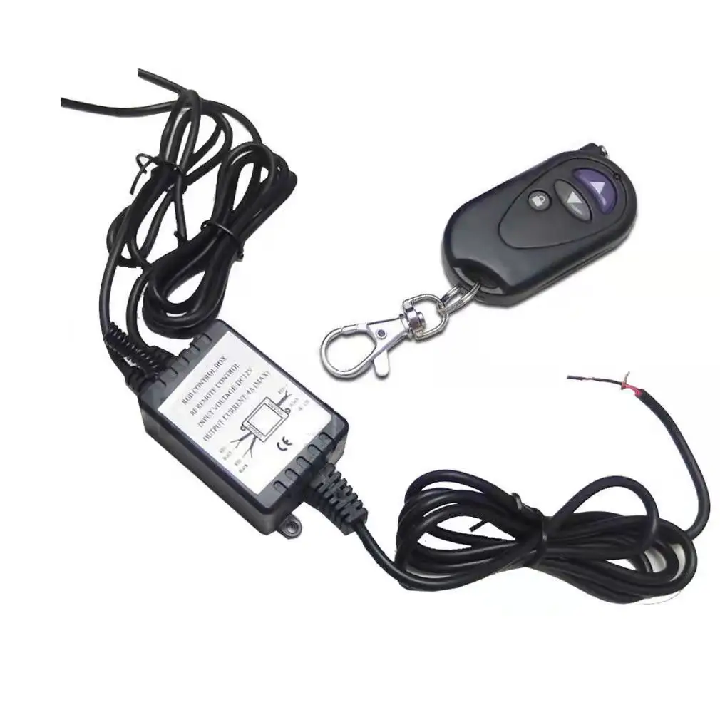 Controle remoto wireless automotivo, controle remoto, sem fio, luzes diurnas, controle estroboscópico, 16 módulos, saída 4