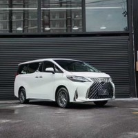 Kit carrosserie style Lexus LM300 pour Toyota Alphard Vellfire série 30 2015-2023 : pare-chocs avant et arrière, capot, garde-boue, phares