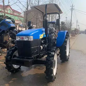 Barang Baru untuk Pertanian Traktor OPO Bekas Tangan Kubota Cina Traktor M704k Bekas dengan Kualitas Tinggi