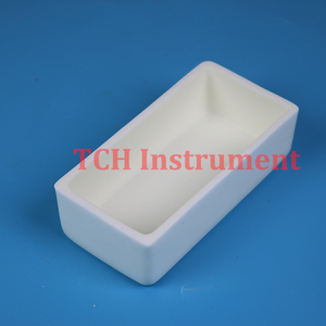 ถ้วยเซรามิกอะลูมินา ขนาด 100x50x30 มม. พร้อมฝาปิด สำหรับให้ความร้อนในห้องปฏิบัติการ - Product Image 2