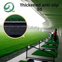 Tapis d'entraînement de golf en nylon, vente directe usine, tapis de frappe 3D épaissi, spécialement conçu pour les terrains de practice