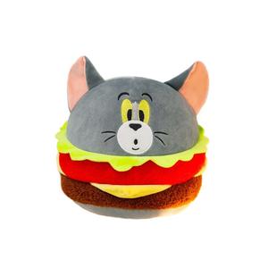Para princesa oso gran hamburguesa muñeco de peluche serie Foodie bola creativa juguete almohada para dormir muñeca Super suave felpa PP algodón - Product Image 5