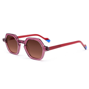 Lunettes <span class=keywords><strong>de</strong></span> <span class=keywords><strong>soleil</strong></span> polarisées tendance en acétate pour femmes, protection UV, colorées et chics, idéales pour l'été - Product Image 6