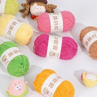 Fil chenille 100% polyester 50g pour couverture bébé, tricotée à la main, fantaisie, couture, broderie, haute texture, torsadée et teinte
