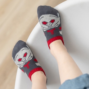 Chaussettes courtes décontractées en coton pour garçons et filles, motif super-héros de bande dessinée, respirantes, nouveauté, confortables pour le quotidien, de 1 à 9 ans - Product Image 4
