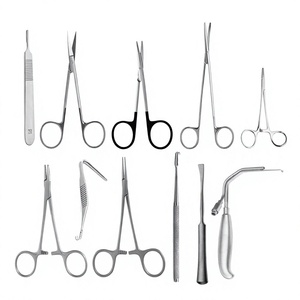 Juego de instrumentos quirúrgicos de cirugía plástica de aumento de acero inoxidable con tarifa al por mayor de KAHLU ORTHOPEDIC - Product Image 1