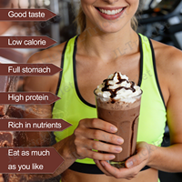Milkshake substitut de repas aromatisé aux fruits de notre propre marque pour perdre du poids rapidement, brûler les graisses et amincir – Poudre de milkshake minceur