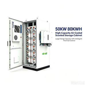 ระบบจัดเก็บพลังงานแสงอาทิตย์แบบไฮบริด 50KW 80KWH แบบ On/Off-Grid พร้อมแบตเตอรี่ ระบบระบายความร้อนด้วยของเหลว/อากาศ EMS IP54 - Product Image 1