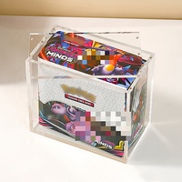 Boîte de Présentation Magnétique en Acrylique Transparent Moderne Personnalisée pour Cartes Elite Trainer Box – Protection UV à 99 %, Anti-Poussière, Écologique pour Collectionneurs TCG