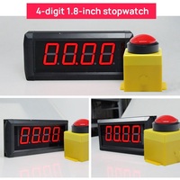 Jam Timer Digital LED Ganxin untuk Permainan Populer dengan Kontrol Tombol, Tantangan 10 Detik untuk Restoran, Aktivitas Diskon Makanan Gratis