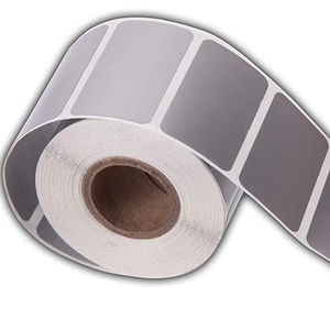 Etiquetas rectangulares de forma para rascar, para tarjetas de deflector, DIY, para fiestas, dibujo de la suerte - Product Image 1