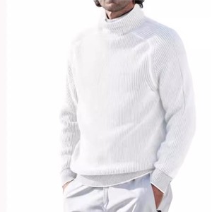 Custom OEM <strong>Men's</strong> 100% Acrylic Pullover Sweater China Manufacturer's Winter <strong>Turtleneck</strong> Knitwear <strong>Jumper</strong> for <strong>Men</strong> Breathable Feature - Product Image 5