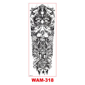 Autocollants de <span class=keywords><strong>tatouage</strong></span> temporaire à transfert <span class=keywords><strong>d</strong></span>'eau pour <span class=keywords><strong>bras</strong></span> entier, motif imprimé, manchon de <span class=keywords><strong>bras</strong></span> grand format, <span class=keywords><strong>prix</strong></span> <span class=keywords><strong>d</strong></span>'usine, en papier, pour hommes et femmes - Product Image 5