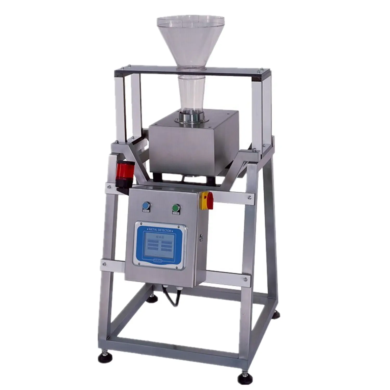 None x-ray type metal separator gravity metal detector for food processing industry