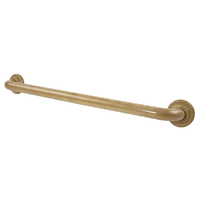 Barre d'appui de sécurité Crystal-Wood de 24 pouces pour salle de bain, douche, baignoire et toilettes