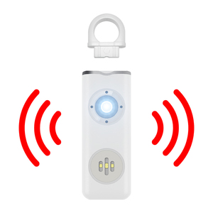 Llavero de la alarma de la autodefensa del niño de la alarma de seguridad personal anti-ataque al por mayor 130Db - Product Image 1