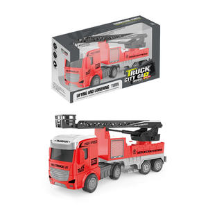 <span class=keywords><strong>Camion</strong></span> de <span class=keywords><strong>pompier</strong></span> à inertie personnalisé avec échelle de secours pour enfants, jouet de <span class=keywords><strong>pompier</strong></span> pour jeu d'imitation - Product Image 1