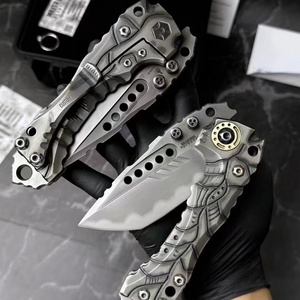 Cuchillo Táctico Personalizable ML T1, Hoja Fija de Acero Inoxidable de Alta Calidad, Funda de Goma para Uso en Exteriores, Incluye Funda, OEM - Product Image 4